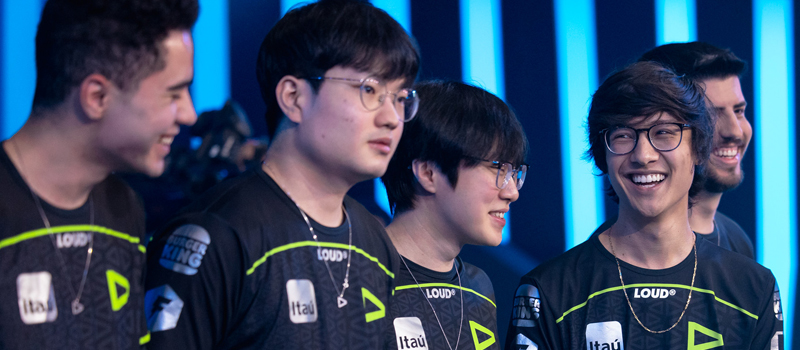 Equipe de LOL da Loud