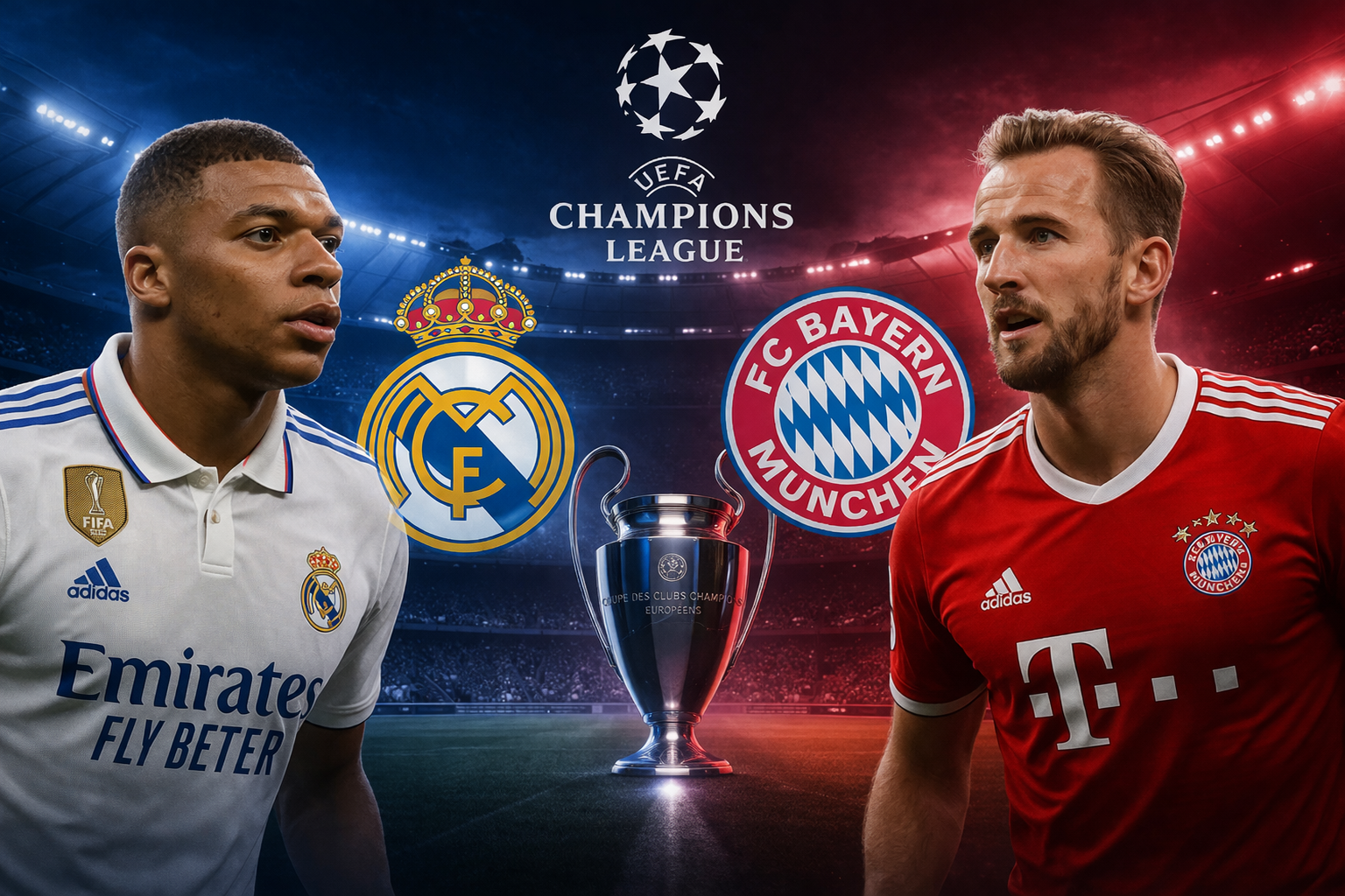Real Madrid x Bayern: um clássico que define destinos
