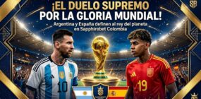 A coroação do novo rei do futebol: palpite Argentina x Espanha na Sportingbet pela Final da Copa