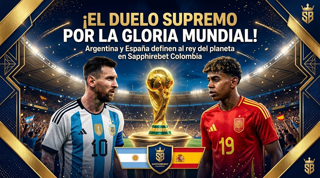 A coroação do novo rei do futebol: palpite Argentina x Espanha na Sportingbet pela Final da Copa
