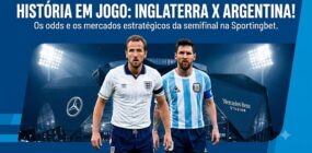 O reencontro dos deuses do futebol: Palpite Inglaterra x Argentina na Sportingbet pelas Semifinais