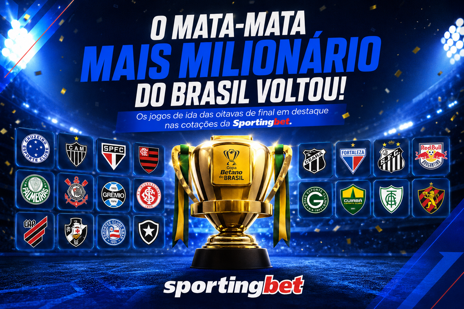 O Retorno da Copa do Brasil: Guia de Palpites das Oitavas na Sportingbet