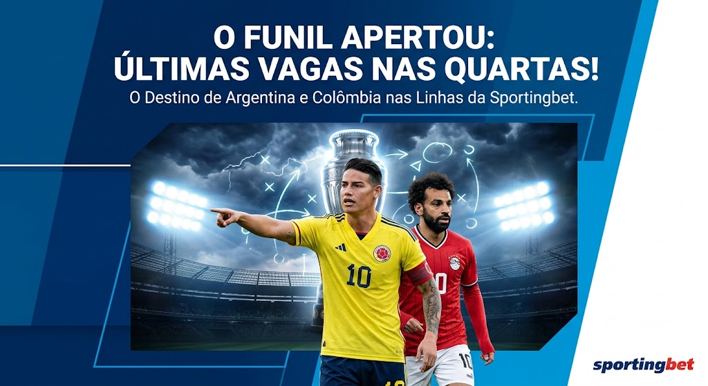 A última chamada para as quartas: 2 prognósticos estratégicos na Sportingbet para as oitavas desta terça